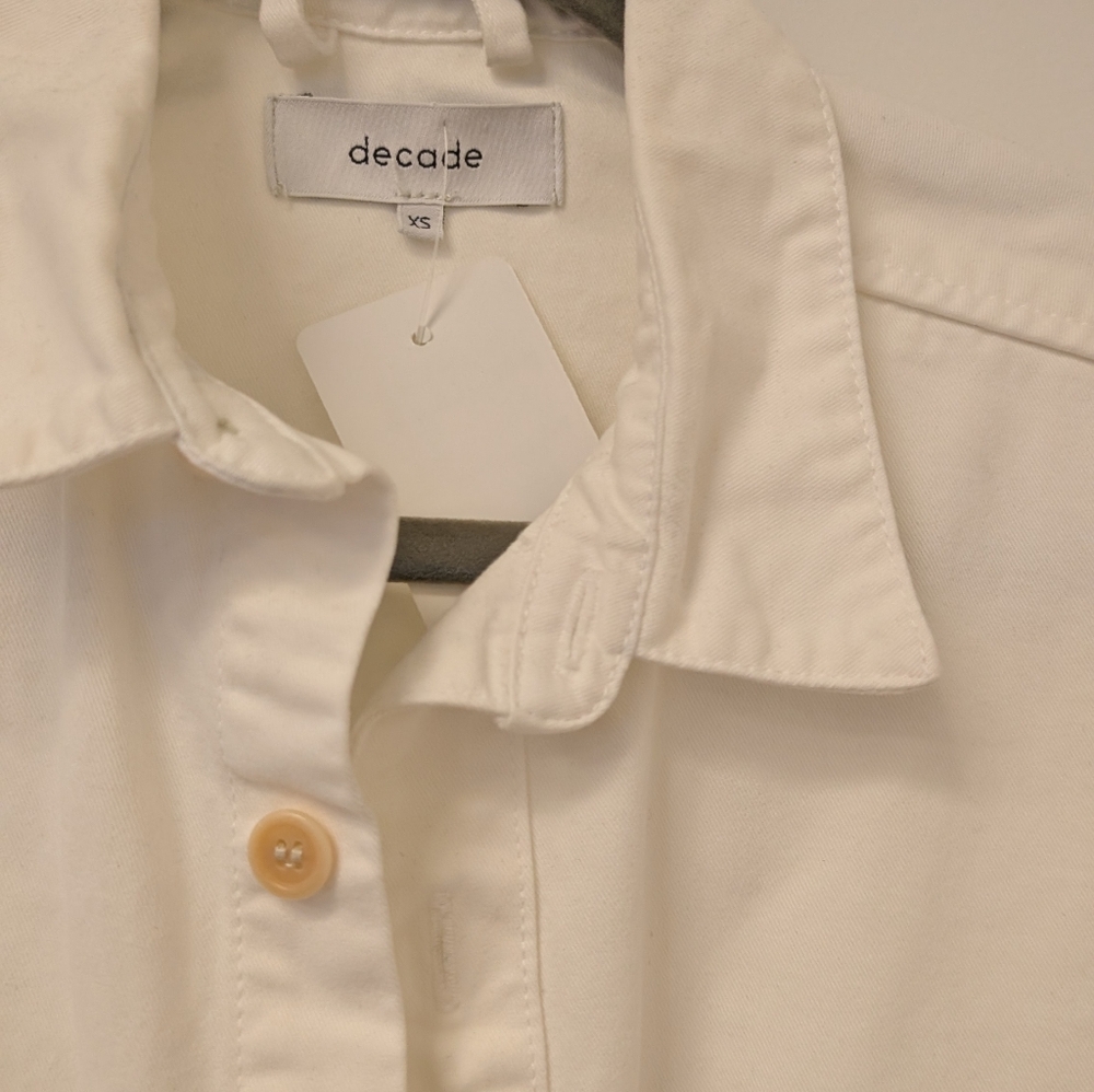 Decade Studio Button Shacket - Picture 3 of 3